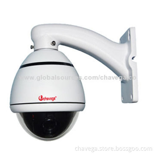 1/3-inch 10x Zoom Mini Hidden Middle Sony CCD Explosion-proof Dome CCTV Camera with Metal Case